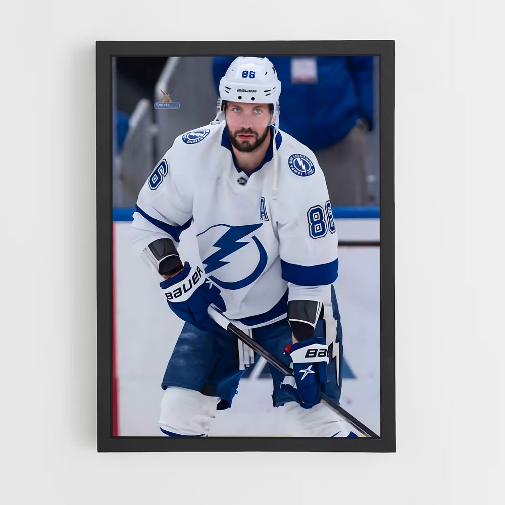 Poster Nikita de kucherov – affiche Hockey sur glace (vue 2)